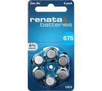 Pile bouton ZA 675 zinc-air Renata 660 mAh 1.4 V 6 pc(s)
