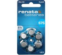 Pile bouton ZA 675 zinc-air Renata 660 mAh 1.4 V 6 pc(s)