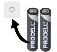 Pile compatible avec Philips HUE Motion Indoor Sensor 2x Duracell Procell Alkaline LR03 Micro AAA