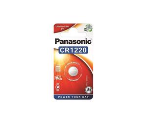 Pile CR1220 Panasonic Bouton Lithium 3V