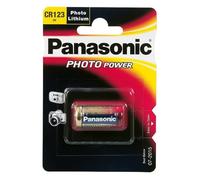 PILE CR123A, 123, 16340, 2-3A, CR17345, CR17355, DL123 PANASONIC idéal pour les appareils photo