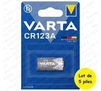 Pile Varta CR123A Professional Photo Lithium