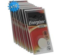 Pile CR2016 3V Energizer au Lithium par 10