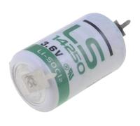 Pile cylindrique 3,6 V/1200 mAh LS14250 PCB 1 x 1