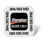 Pile de montre 364/363 - ENERGIZER - 1 55 V - 23 mAh - Oxyde d'argent - Format 364/363 - Pile bouton pour montre