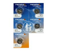 Pile de Montre 371 - Bande de 5 Piles