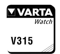 Pile de montre bouton varta 315 SR67SW 1.55v lot 4 piles