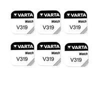 Pile de montre bouton varta 319 SR527SW 1.55v lot 6 piles