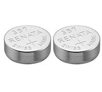 Pile de Montre de Renata Renata Fait-Swiss 357 ou SR44SW ou AG13 1.55V (2 x 357 ou SR 44 SW)
