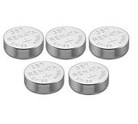 Pile de Montre de Renata Renata Fait-Swiss 357 ou SR44SW ou AG13 1.55V (5 x 357 ou SR 44 SW)