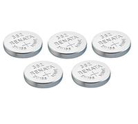 Pile de montre de Renata Renata fait-Swiss 362 ou SR 721 SW ou AG 11 1, 5V (5 x 362 ou SR 721 SW)