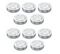 Pile de Montre de Renata Renata Fait-Swiss 379 ou SR521SW Or AG0 1.5V (10 x 379 ou SR 521 SW)