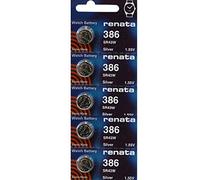 Pile de montre de Renata Renata fait-Swiss 386 ou SR43SW ou AG12 1.5V (1 x 386 ou SR 43 SW)