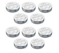 Pile de montre de Renata Renata fait-Swiss 394 ou SR936SW ou AG9 1.5V rapide navire (10 x 394 ou SR 936 SW)