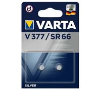 Varta Pile de montre V377 (SR66) Oxyde d'argent – Pack de 2