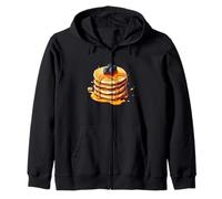 Pile De Pancakes Myrtilles Petit Déjeuner Sweat à Capuche