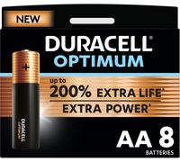 Pile Duracell AA x8 Optimum