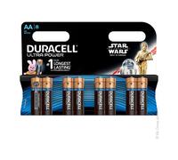 Pile Duracell AAx8 Ultra LR06 Star Wars