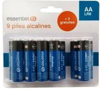 Pile ESSENTIELB POWERPLUS LR06 AA Lot de 12