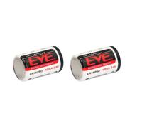 Pile - EVE - LS14250 - 3,6V - 1/2A - Lot de 2