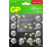 Pile GP x10 CR2032 + Guirlande LED