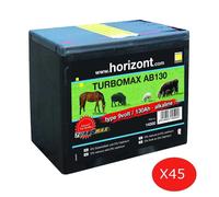 Pile Horizont Turbomax AB130 (x45) Noir 9 V