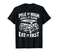 Pile It High Grill It Slow Eat It Fast Reuben Sandwich Drôle T-Shirt