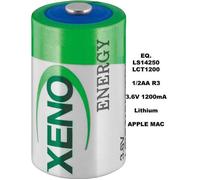 Pile LITHIUM 3.6V Xeno XL-050F 1/2AA LS14250