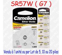 5 Piles CR1216 / 5034LC Camelion Bouton Lithium 3V
