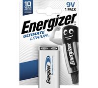 Pile Lithium 9V / 6LR61 Energizer Ultimate Lithium