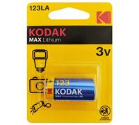 Pile lithium CR123A CR17345 3V KODAK ULTRA (Vendu par 12)