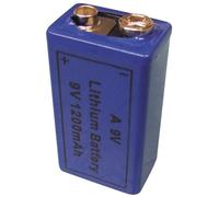 PILE LITHIUM E-BLOCK 9V PROFESSIONNELLE - 1200mAh (1pc/bl)