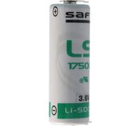 Pile lithium SAFT LS17500 , Size A, avec contacts 1 Print