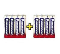 Panasonic Piles Pro Power LR6 (AA) Alcalines 1,5 V 8 pièces