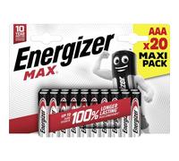 Pile LR3 (AAA) alcaline(s) Energizer Max 1.5 V 20 pc(s)