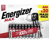 Pile LR3 (AAA) alcaline(s) Energizer Max 1.5 V 20 pc(s)