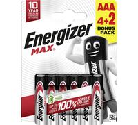 Pile LR3 (AAA) alcaline(s) Energizer Max 1.5 V 6 pc(s)