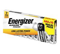 10 Piles AAA / LR03 Energizer Alcaline Power Maxi Pack