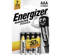 Energizer Piles Alcaline Power AAA / LR03 1,5 V - Lot de 4