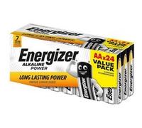 24 Piles alcalines AA LR6 Power Energizer