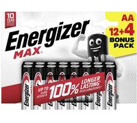 Lot de 16 piles AA LR6 Energizer Max