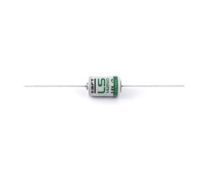 Pile LS14250CNA / CR1/2AA Picot à Souder Axial Saft Lithium 3,6V