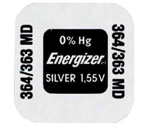 Pile Montre 364 / 363 / SR621SW / SR60 / AG1 Energizer