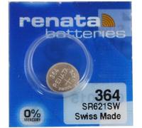 Pile montre 364 SR621SW Oxyde d'argent RENATA