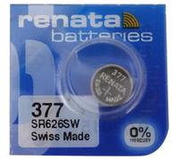 Pile montre 377 SR626SW Oxyde d'argent RENATA