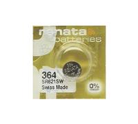 Pile Montre Renata MP-E 364 SR621SW, 60% Plus puissante, 1 Pile