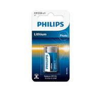 Philips Piles CR123 Lithium 3V Pack 1