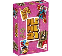 PILE POIL 21 - Jeu de société - LANSAY - Dès 8 ans