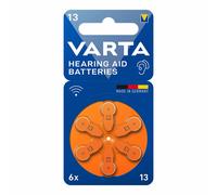 Pile pour aide auditive Varta Hearing Aid 13 6 Unités