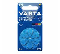 Pile pour aide auditive Varta Hearing Aid 675 PR44 6 Unités